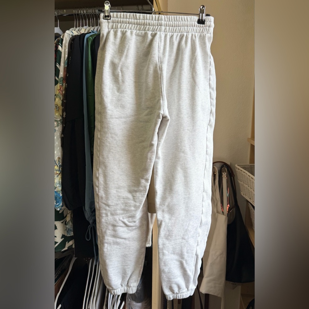 Heather Grey Drawstring Joggers - Picture 8 of 10